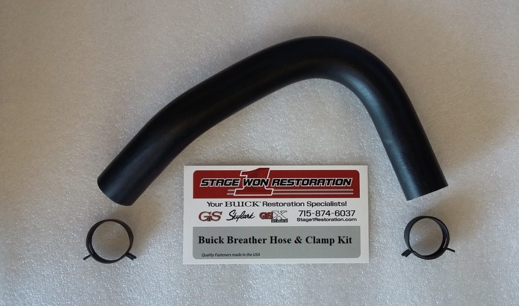 Breather Tube & Clamp Kit – StageWonRestoration.com & DieCastMuscleCars.com